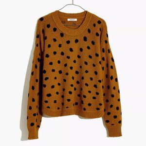 Madwell Painted Spots Pullover Sweater size XS